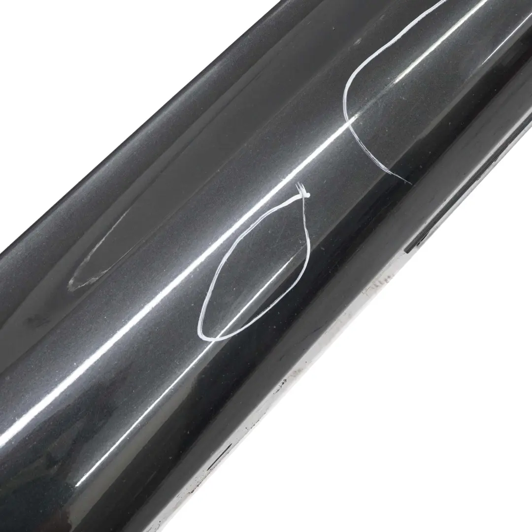  Side Skirt BMW E81 M Sport Sill Strip Right O/S E82 E88 Black Sapphire - 475 - SKU 0034732-BS - Part number 0034732