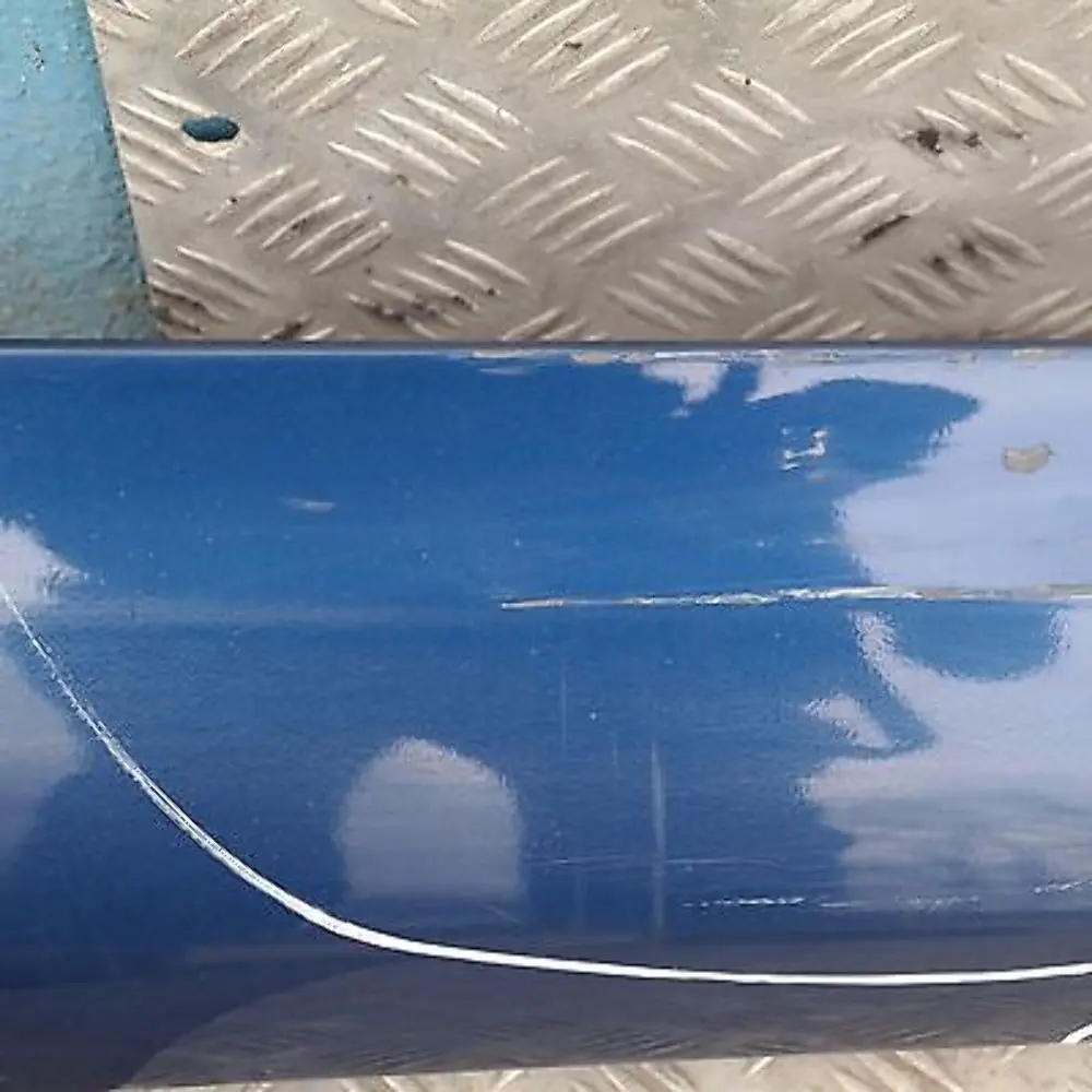 Sill Strip Skirt Right O/S Le Mans Blau Blue to BMW 1 SERIES E81 E82 E88 M SPORT with Part number 51770034732 BMW 1 SERIES E81 E82 E88 M SPORT Sill Strip Skirt Right O/S Le Mans Blau Blue - SKU 0034732-LMB - Part number 51770034732