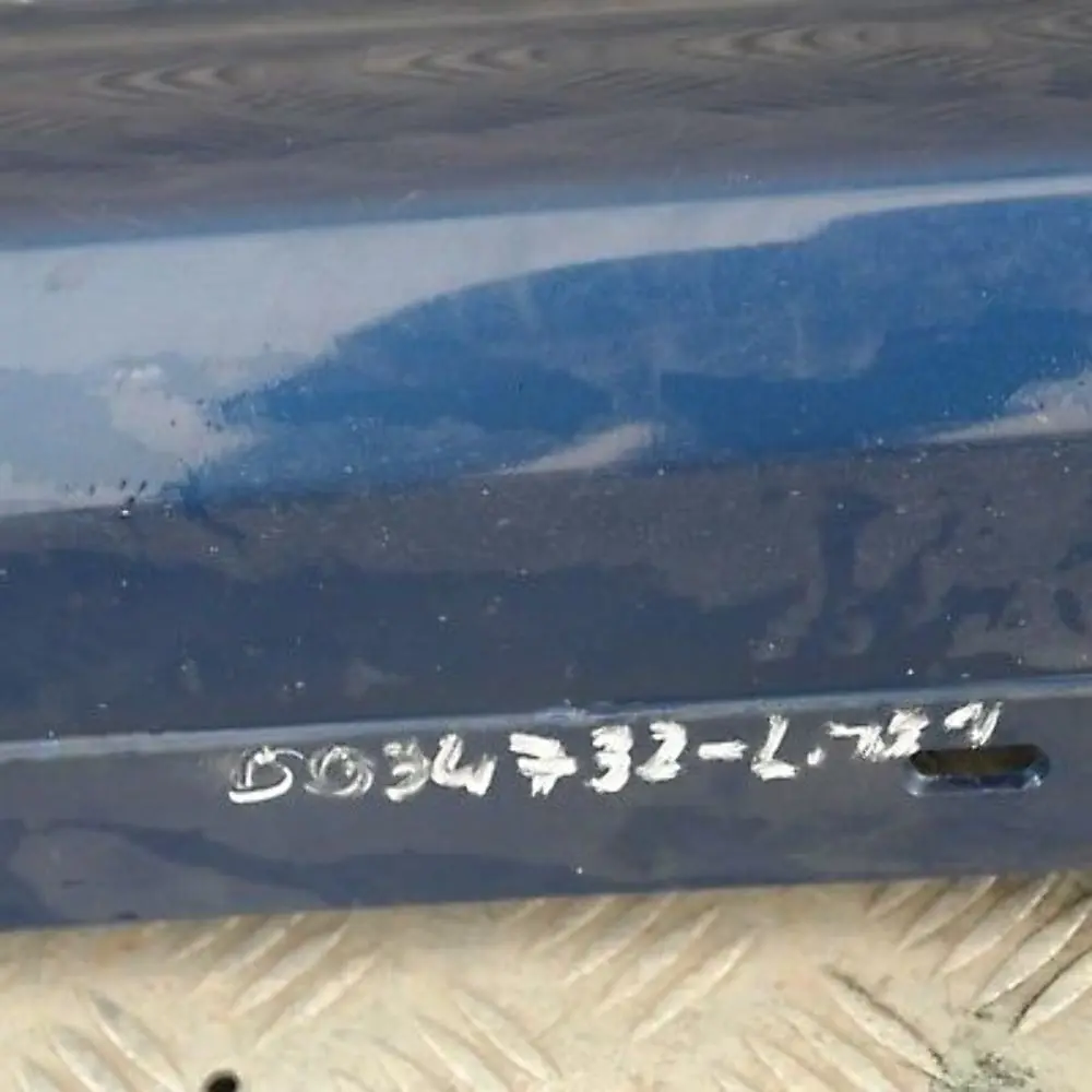 Sill Strip Skirt Right O/S Le Mans Blau Blue to BMW 1 SERIES 1 E81 E82 E88 M SPORT with Part number 51770034732 BMW 1 SERIES 1 E81 E82 E88 M SPORT Sill Strip Skirt Right O/S Le Mans Blau Blue - SKU 0034732-LMB1 - Part number 51770034732