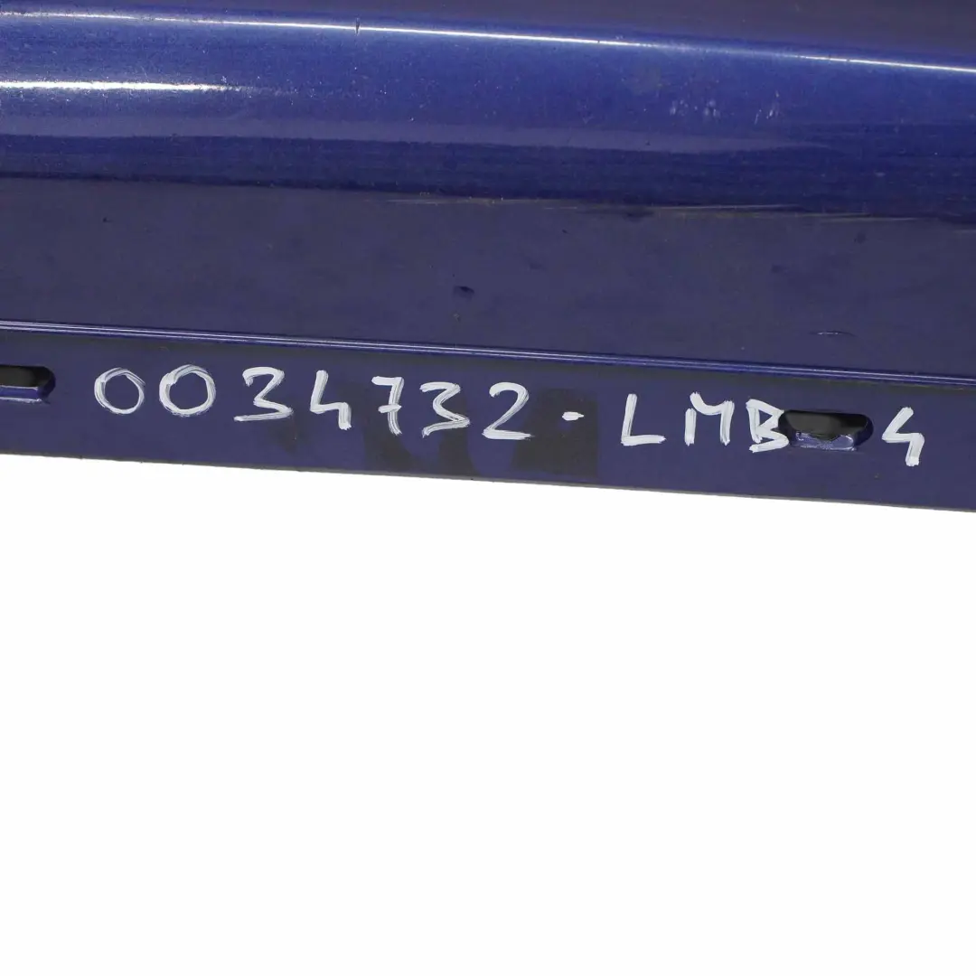  Side Skirt BMW E81 E82 M Sport Sill Strip Right O/S Le Mans Blau Metallic - 381 - SKU 0034732-LMB4 - Part number 0034732