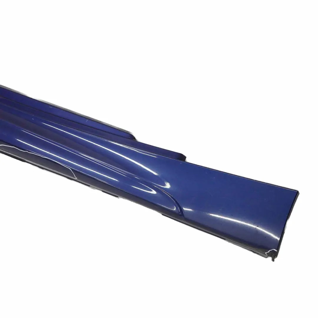BMW 1 E81 E82 E88 M Sport Schwellerleiste Schweller Rechts Le Mans Blau - 381 - SKU 0034732-LMB6 - Teilenummer 0034732