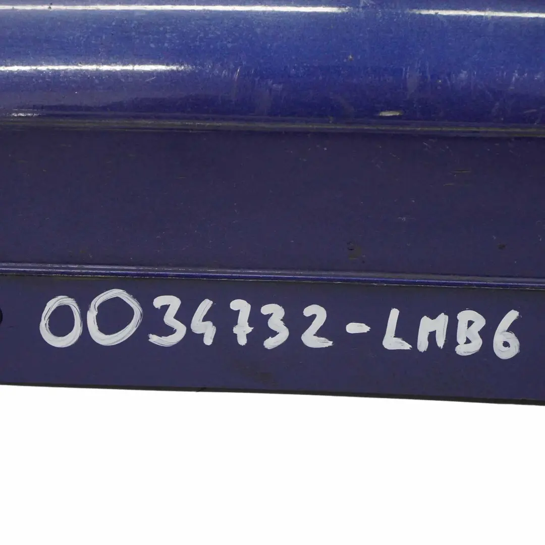 Sill Strip Faldon Derecho Le Mans Blau - 381 para BMW E81 E82 E88 6 M Sport con número de pieza 0034732 BMW E81 E82 E88 6 M Sport Sill Strip Faldon Derecho Le Mans Blau - 381 - SKU 0034732-LMB6 - Número de pieza 0034732