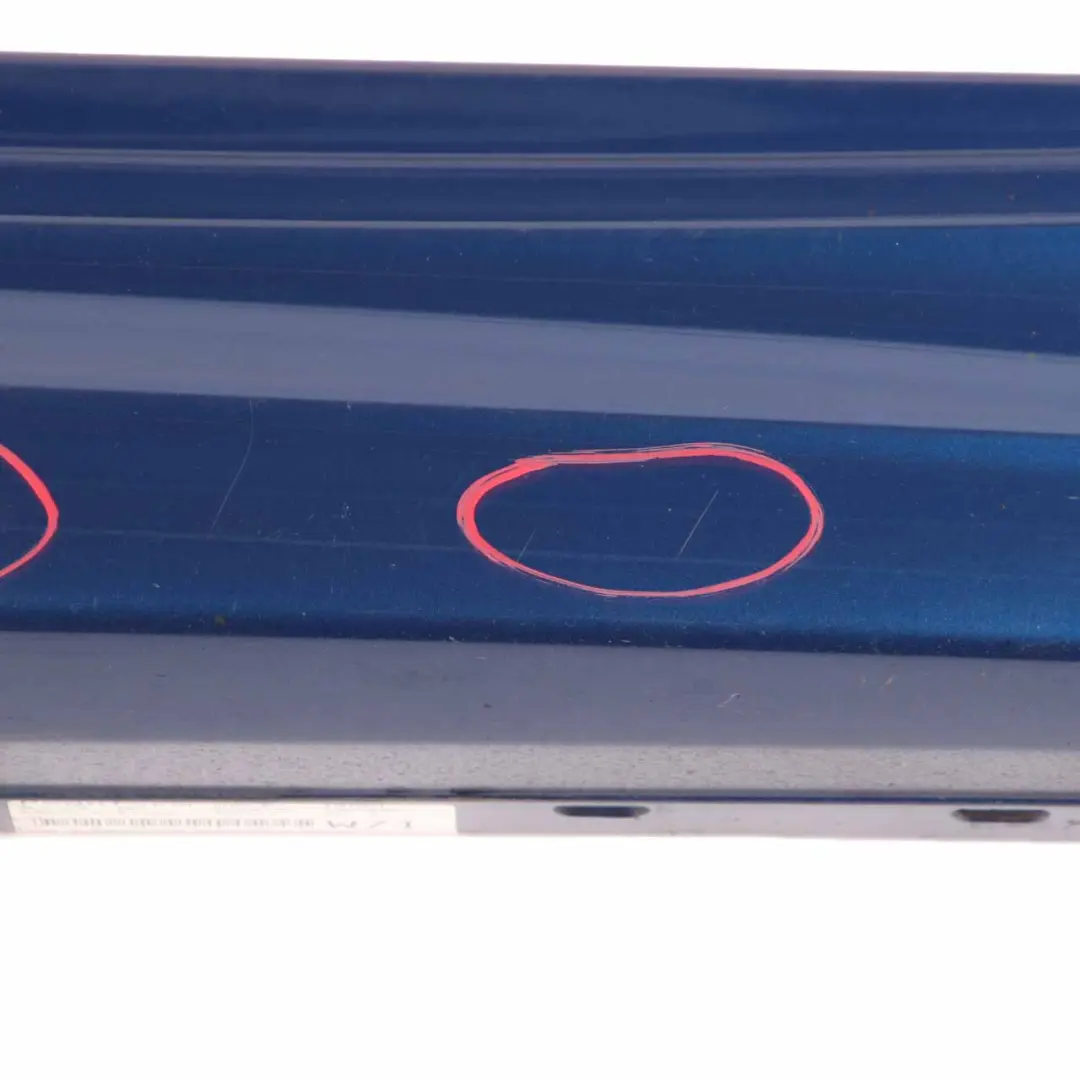 Sill Strip Skirt Right O/S Le Mans Blau - 381 to BMW 1 E81 E82 E88 7 M Sport with Part number 0034732 BMW 1 E81 E82 E88 7 M Sport Sill Strip Skirt Right O/S Le Mans Blau - 381 - SKU 0034732-LMB7 - Part number 0034732