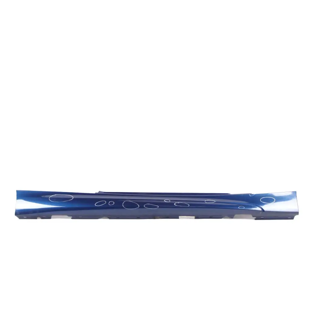 BMW E81 Side Skirt E82 E88 M Sport Sill Strip Cover Right O/S Le Mans Blau - 381 - SKU 0034732-LMB8 - Part number 0034732