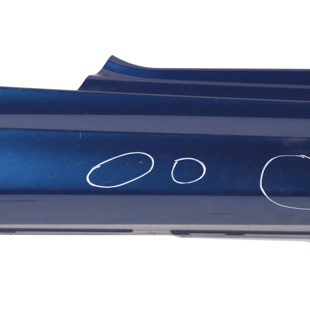BMW E81 Side Skirt E82 E88 M Sport Sill Strip Cover Right O/S Le Mans Blau - 381 - SKU 0034732-LMB8 - Part number 0034732