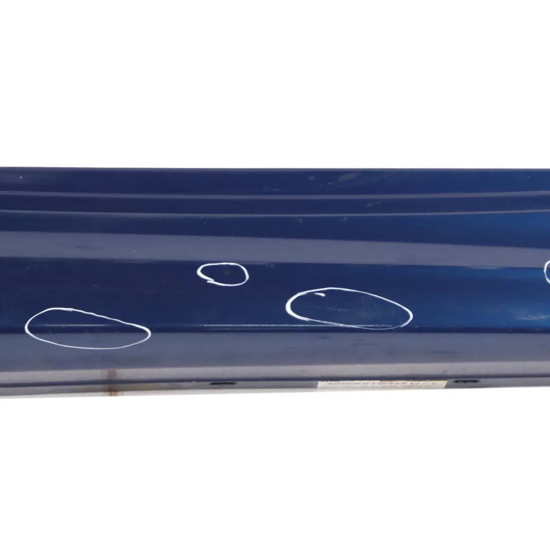 BMW E81 Side Skirt E82 E88 M Sport Sill Strip Cover Right O/S Le Mans Blau - 381 - SKU 0034732-LMB8 - Part number 0034732