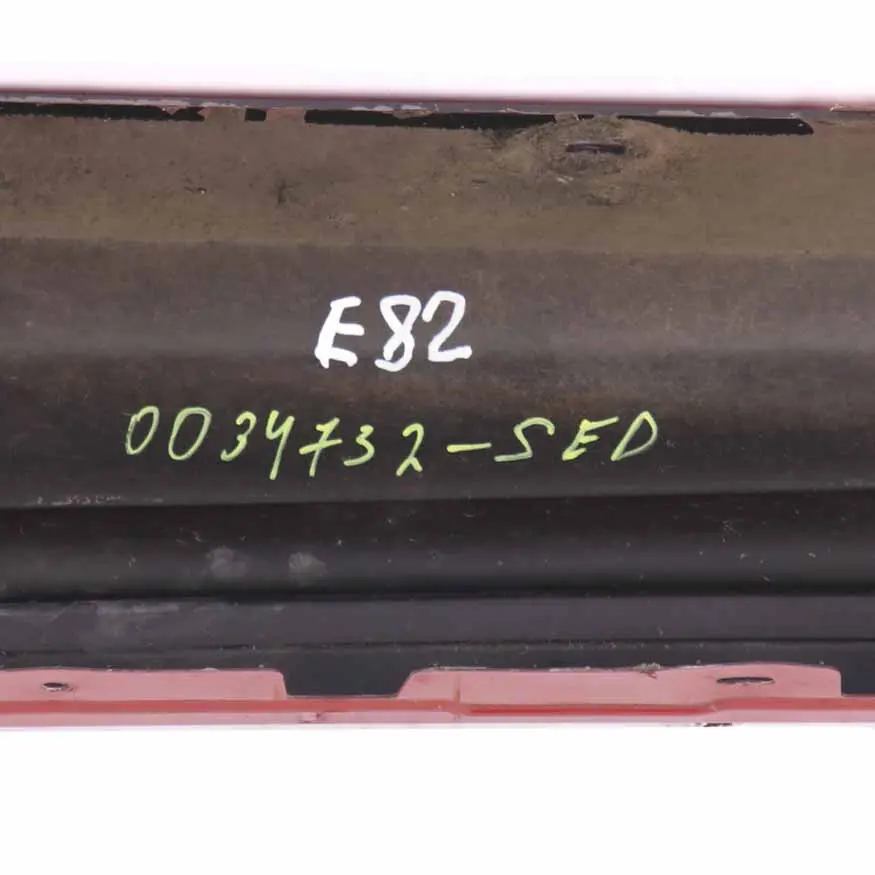 Side Skirt BMW E81 M Sport Sill Strip Right O/S E82 E88 Sedonarot Metallic - A79 to with Part number 0034732 Side Skirt BMW E81 M Sport Sill Strip Right O/S E82 E88 Sedonarot Metallic - A79 - SKU 0034732-SED1 - Part number 0034732