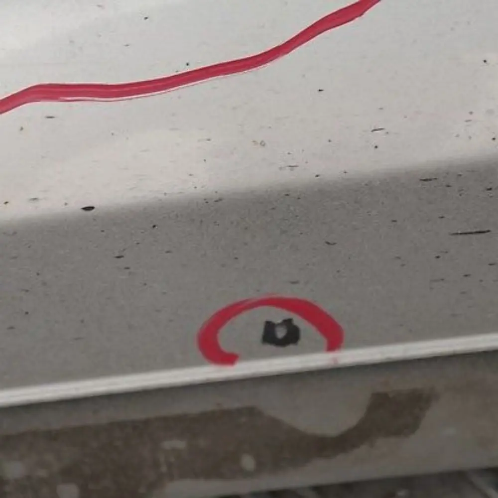 BMW E81 E82 M Sport Listello Portiera Gonna Dx Argento-Titanio Argento - SKU 0034732-TS1 - Numero di parte 34732