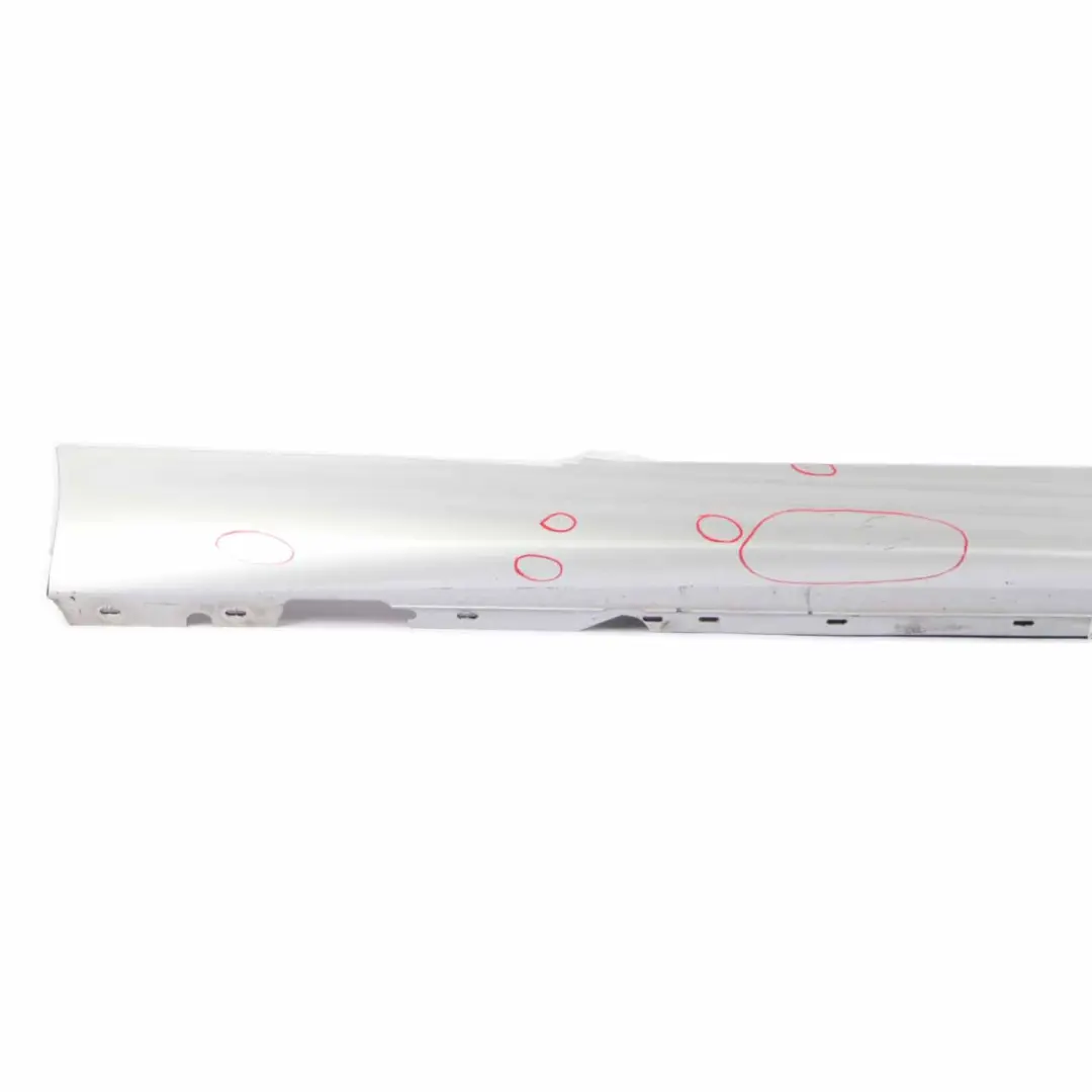  Side Skirt BMW E81 E82 E88 M Sport Sill Strip Right O/S Titansilber Silver - 354 - SKU 0034732-TS4 - Part number 0034732