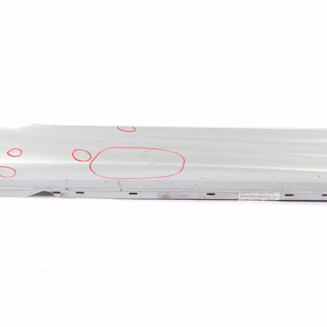 Side Skirt BMW E81 E82 E88 M Sport Sill Strip Right O/S Titansilber Silver - 354 to with Part number 0034732 Side Skirt BMW E81 E82 E88 M Sport Sill Strip Right O/S Titansilber Silver - 354 - SKU 0034732-TS4 - Part number 0034732