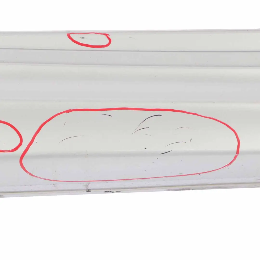  Side Skirt BMW E81 E82 E88 M Sport Sill Strip Right O/S Titansilber Silver - 354 - SKU 0034732-TS4 - Part number 0034732