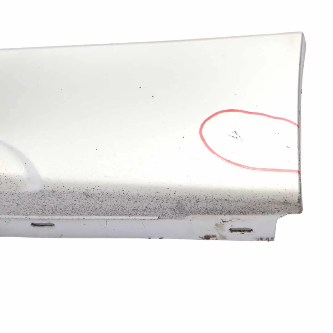  Side Skirt BMW E81 E82 E88 M Sport Sill Strip Right O/S Titansilber Silver - 354 - SKU 0034732-TS4 - Part number 0034732