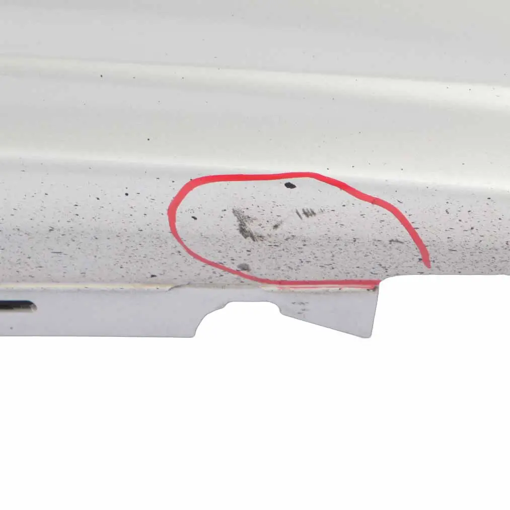  Side Skirt BMW E81 E82 E88 M Sport Sill Strip Right O/S Titansilber Silver - 354 - SKU 0034732-TS4 - Part number 0034732