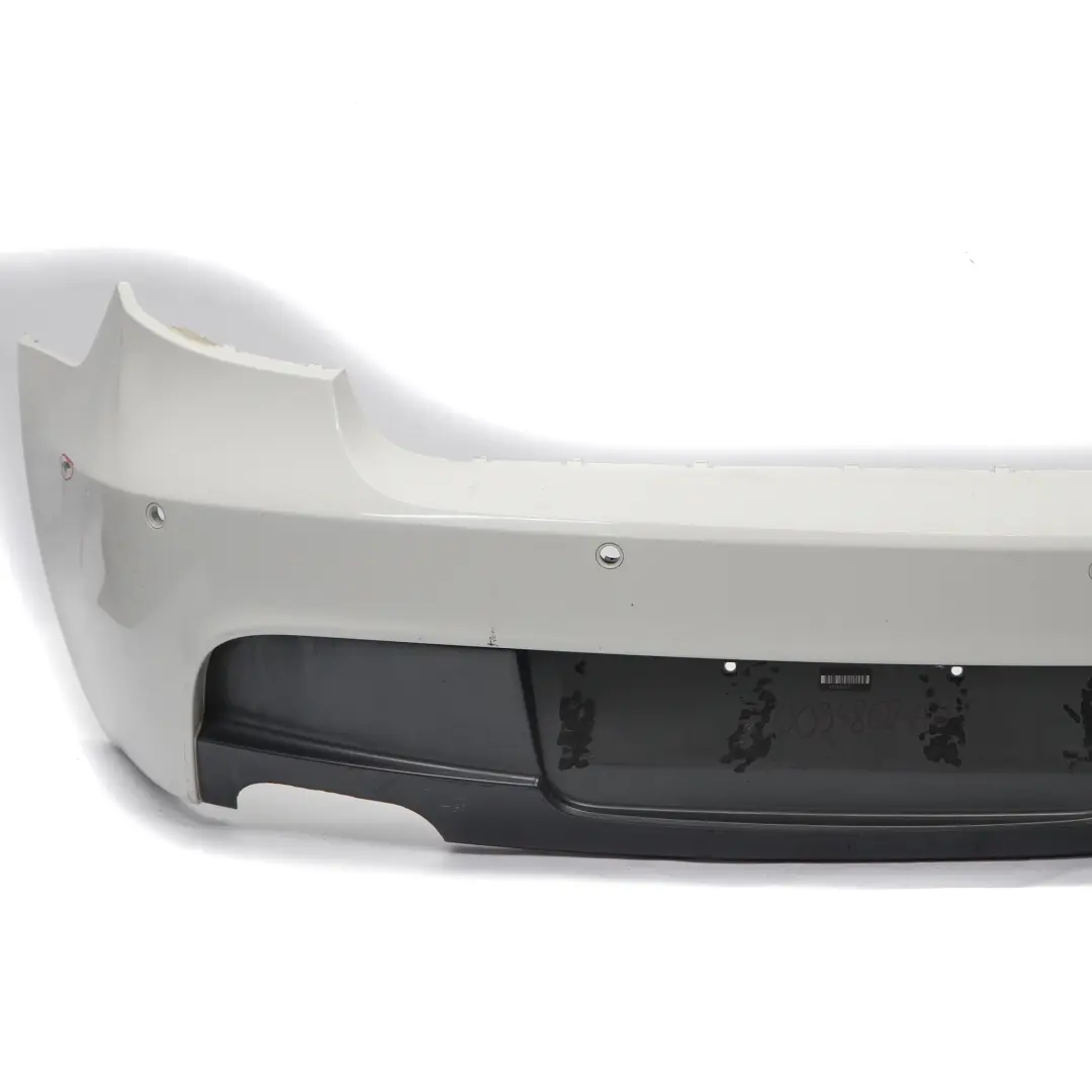 BMW E81 E87 LCI Rear Bumper M Sport Trim Panel PDC Alpinweiss White - 300 - SKU 0034802-AW1 - Part number 0034802