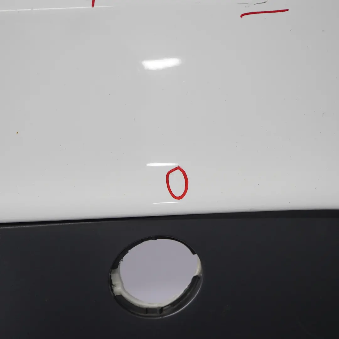 BMW E81 E87 LCI Rear Bumper M Sport Trim Panel PDC Alpinweiss White - 300 - SKU 0034802-AW1 - Part number 0034802