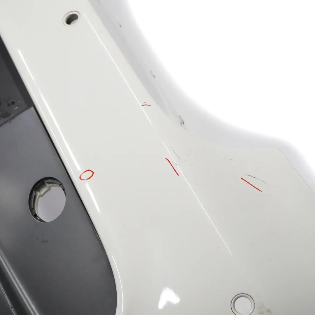 Bumper M Sport Trim Panel PDC Alpinweiss White - 300 to BMW E81 E87 LCI Rear with Part number 0034802 BMW E81 E87 LCI Rear Bumper M Sport Trim Panel PDC Alpinweiss White - 300 - SKU 0034802-AW1 - Part number 0034802