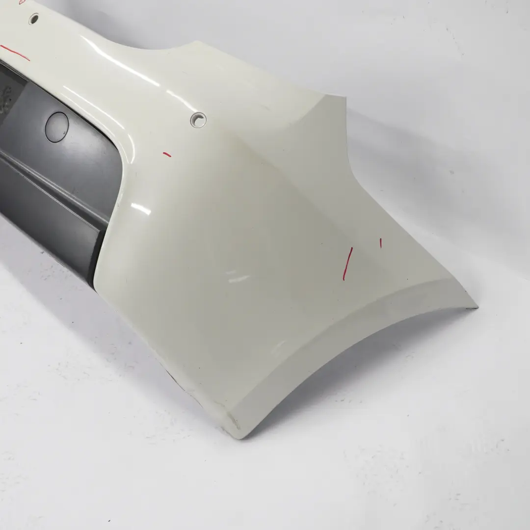 Bumper Trim Panel PDC Alpinweiss White - 300 to BMW E81 E87 LCI M Sport Rear with Part number 0034802 BMW E81 E87 LCI M Sport Rear Bumper Trim Panel PDC Alpinweiss White - 300 - SKU 0034802-AW2 - Part number 0034802