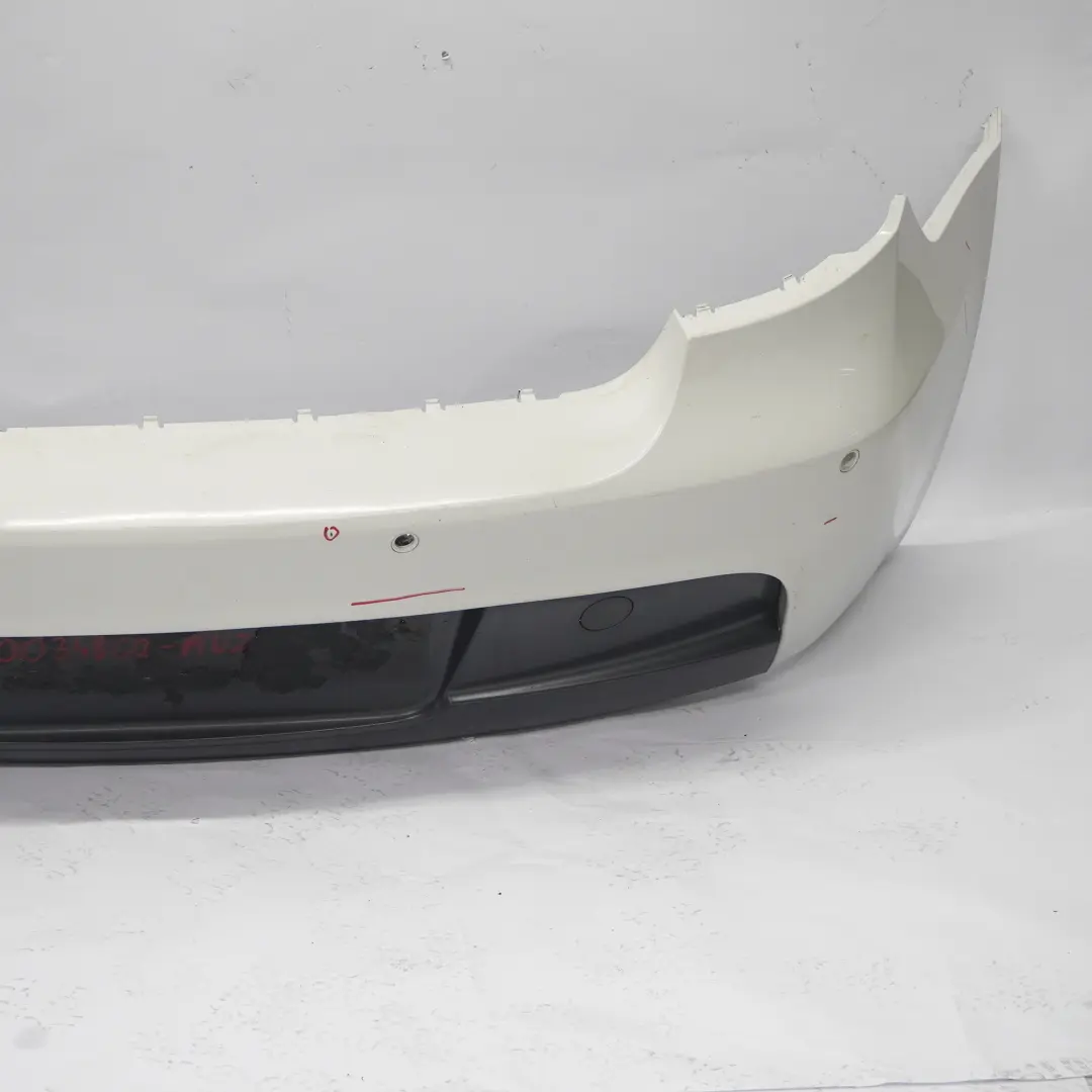 BMW E81 E87 LCI M Sport Rear Bumper Trim Panel PDC Alpinweiss White - 300 - SKU 0034802-AW2 - Part number 0034802