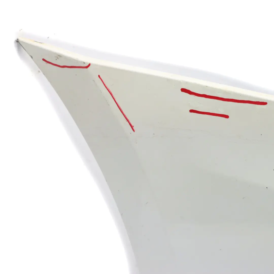 BMW E81 E87 LCI M Sport Rear Bumper Trim Panel PDC Alpinweiss White - 300 - SKU 0034802-AW3 - Part number 0034802