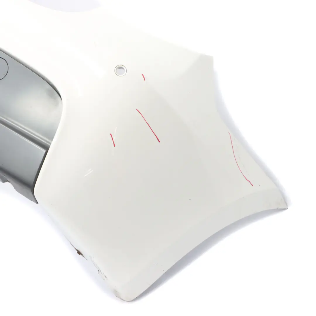 Bumper Trim Panel PDC Alpinweiss White - 300 to BMW E81 E87 LCI M Sport Rear with Part number 0034802 BMW E81 E87 LCI M Sport Rear Bumper Trim Panel PDC Alpinweiss White - 300 - SKU 0034802-AW3 - Part number 0034802
