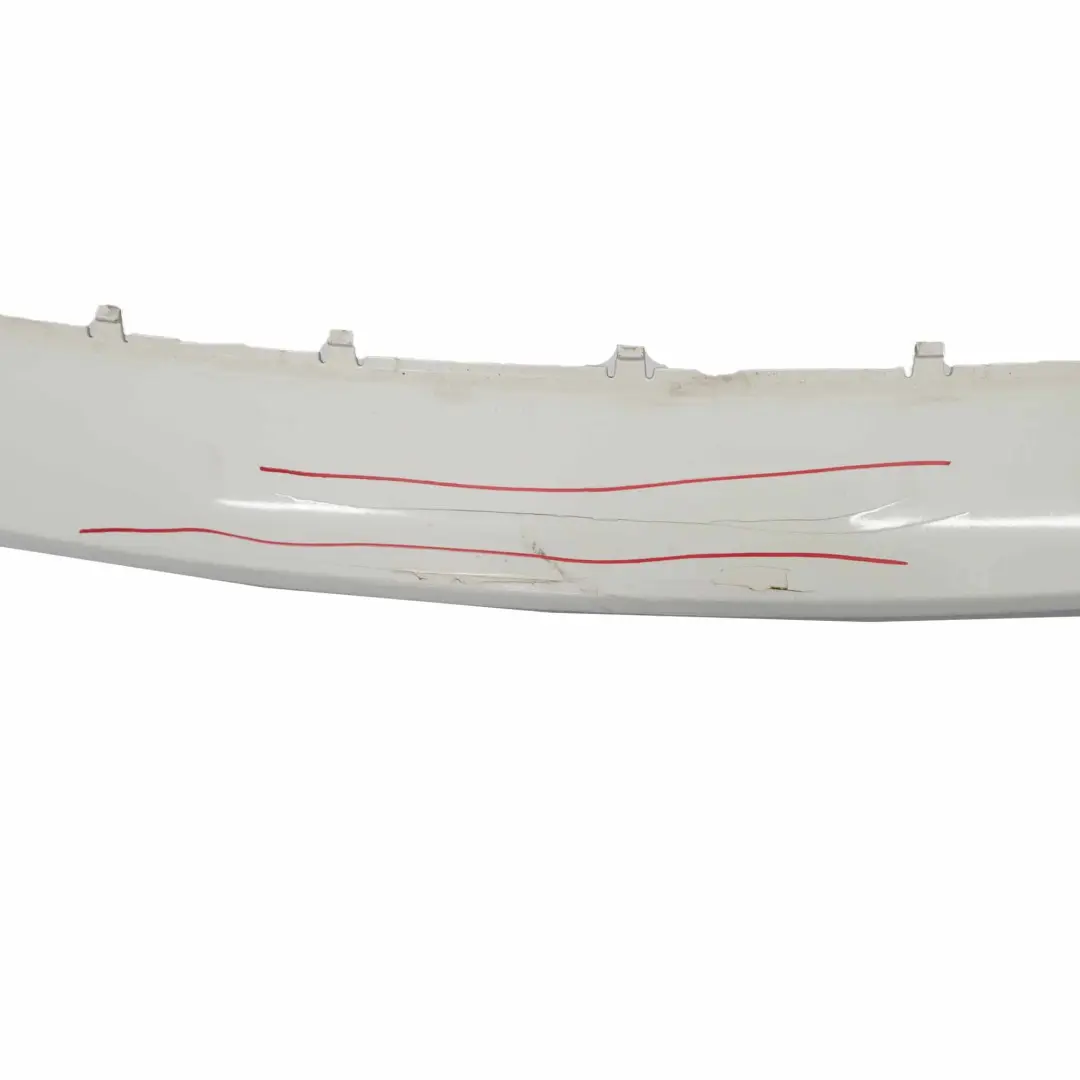 Bumper Trim Panel PDC Alpinweiss White - 300 to BMW E81 E87 LCI M Sport Rear with Part number 0034802 BMW E81 E87 LCI M Sport Rear Bumper Trim Panel PDC Alpinweiss White - 300 - SKU 0034802-AW - Part number 0034802