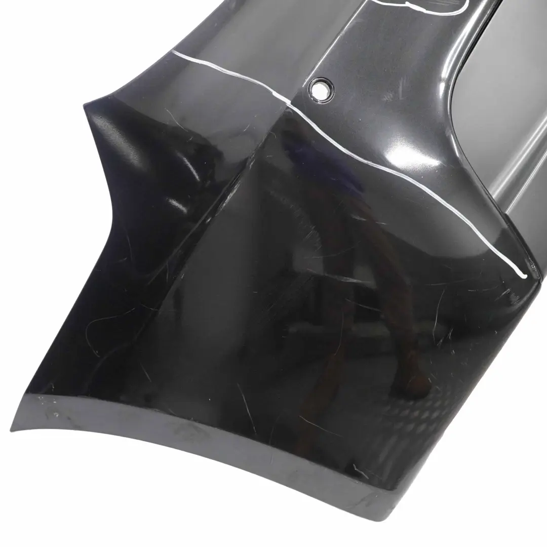 Bumper BMW E81 E87 LCI M Sport Trim Panel PDC Black Painted to Rear with Part number 0034802 Rear Bumper BMW E81 E87 LCI M Sport Trim Panel PDC Black Painted - SKU 0034802-BLK - Part number 0034802