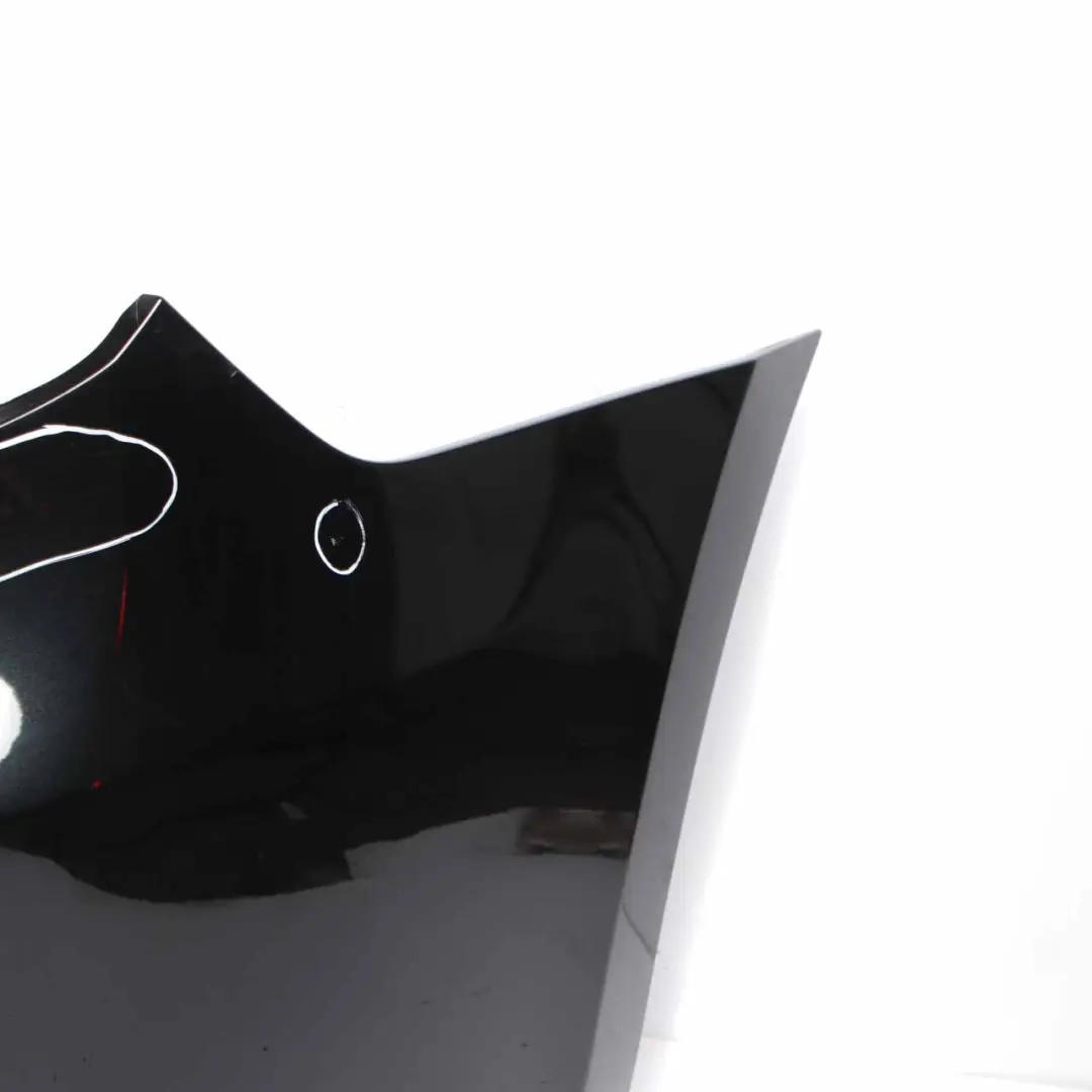 Bumper Trim Panel Black Sapphire Metallic - 475 to BMW E81 E87 LCI M Sport Rear with Part number 0034802 BMW E81 E87 LCI M Sport Rear Bumper Trim Panel Black Sapphire Metallic - 475 - SKU 0034802-BS1 - Part number 0034802