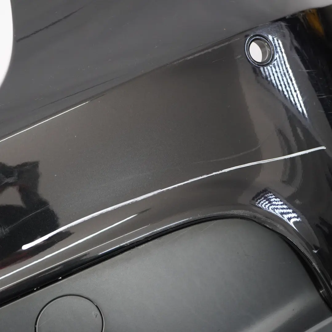 Bumper Trim Panel Black Sapphire - 475 to BMW E81 E87 LCI M Sport Rear with Part number 0034802 BMW E81 E87 LCI M Sport Rear Bumper Trim Panel Black Sapphire - 475 - SKU 0034802-BS2 - Part number 0034802