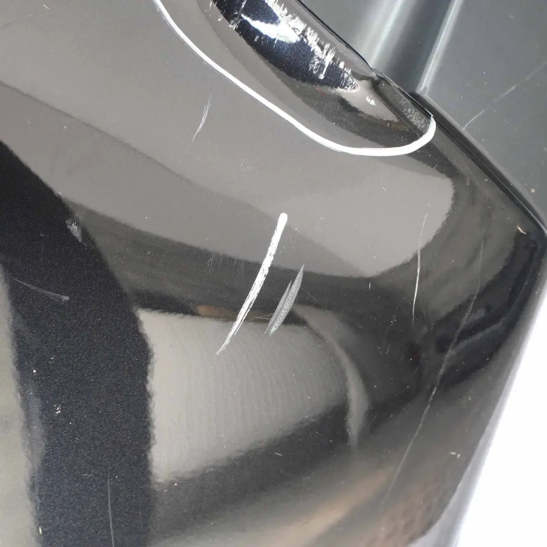 Bumper Trim Panel Black Sapphire - 475 to BMW E81 E87 LCI M Sport Rear with Part number 0034802 BMW E81 E87 LCI M Sport Rear Bumper Trim Panel Black Sapphire - 475 - SKU 0034802-BS2 - Part number 0034802