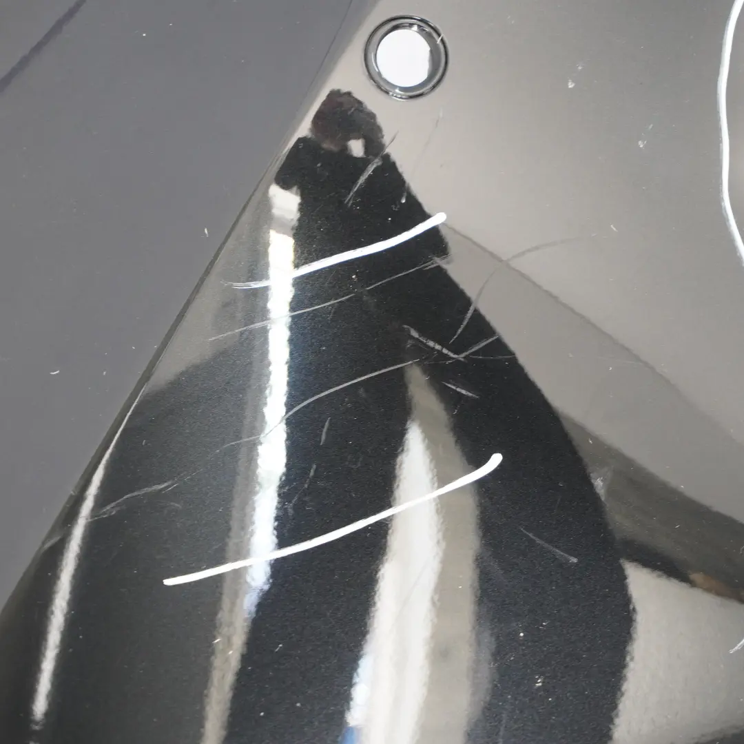 Bumper Trim Panel Black Sapphire - 475 to BMW E81 E87 LCI M Sport Rear with Part number 0034802 BMW E81 E87 LCI M Sport Rear Bumper Trim Panel Black Sapphire - 475 - SKU 0034802-BS2 - Part number 0034802