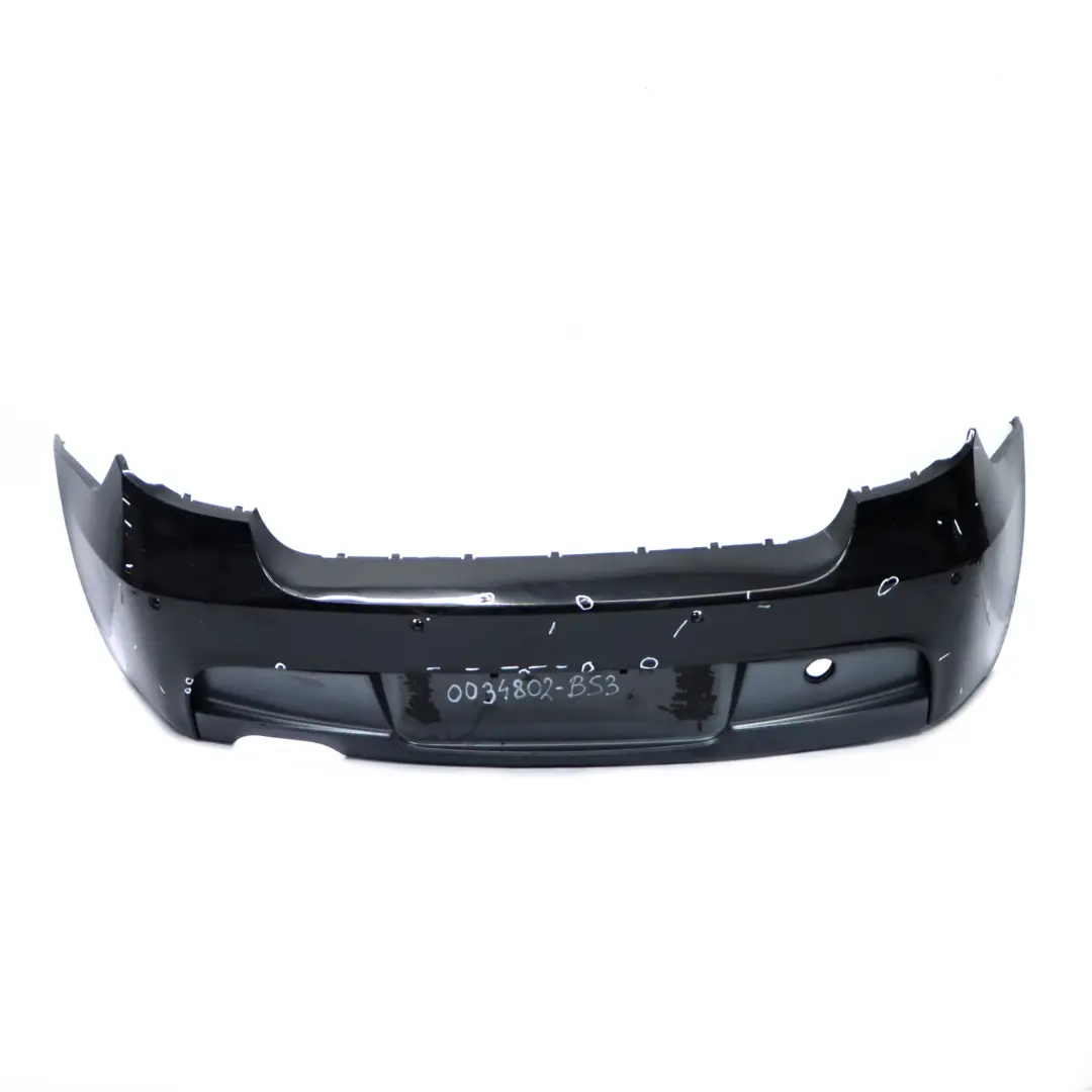 Bumper Rear M Sport E81 Trim Panel Covering Black Sapphire - 475 to BMW E87 LCI with Part number 0034802 BMW E87 LCI Bumper Rear M Sport E81 Trim Panel Covering Black Sapphire - 475 - SKU 0034802-BS3 - Part number 0034802