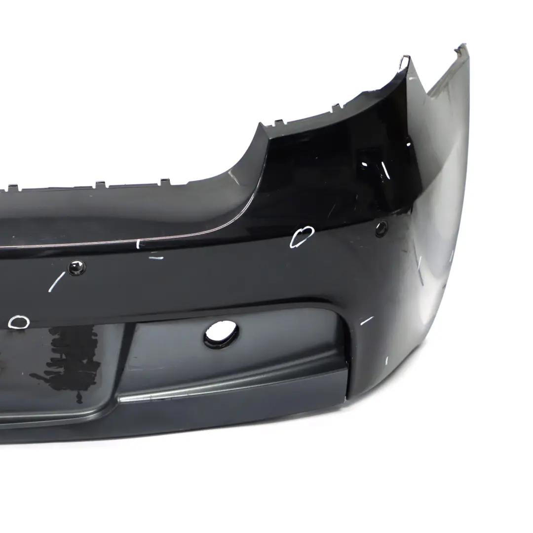 BMW E87 LCI Bumper Rear M Sport E81 Trim Panel Covering Black Sapphire - 475 - SKU 0034802-BS3 - Part number 0034802