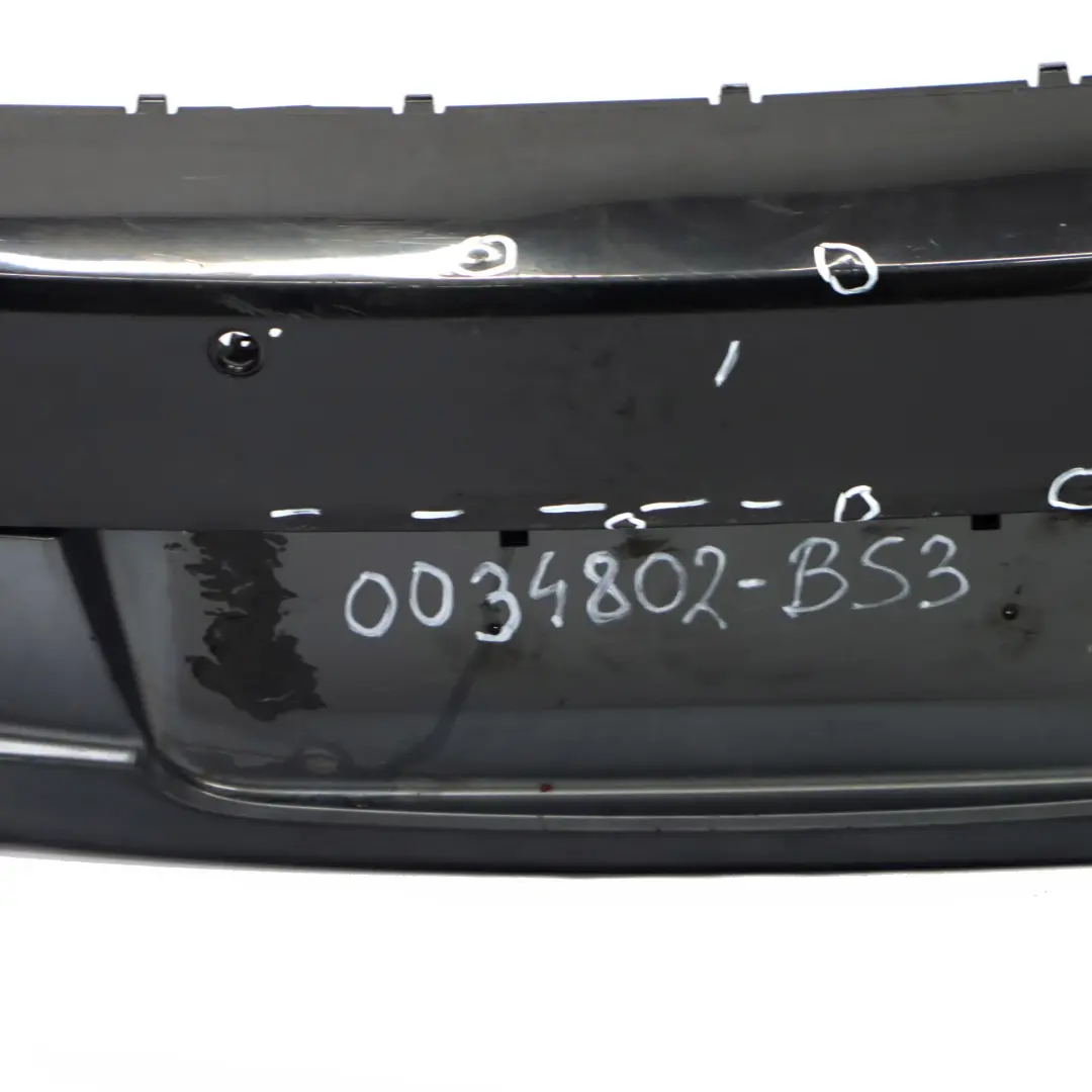 Bumper Rear M Sport E81 Trim Panel Covering Black Sapphire - 475 to BMW E87 LCI with Part number 0034802 BMW E87 LCI Bumper Rear M Sport E81 Trim Panel Covering Black Sapphire - 475 - SKU 0034802-BS3 - Part number 0034802