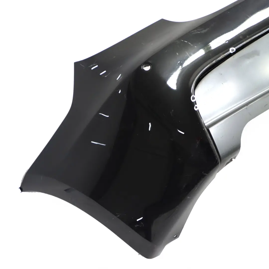 BMW E87 LCI Bumper Rear M Sport E81 Trim Panel Covering Black Sapphire - 475 - SKU 0034802-BS3 - Part number 0034802