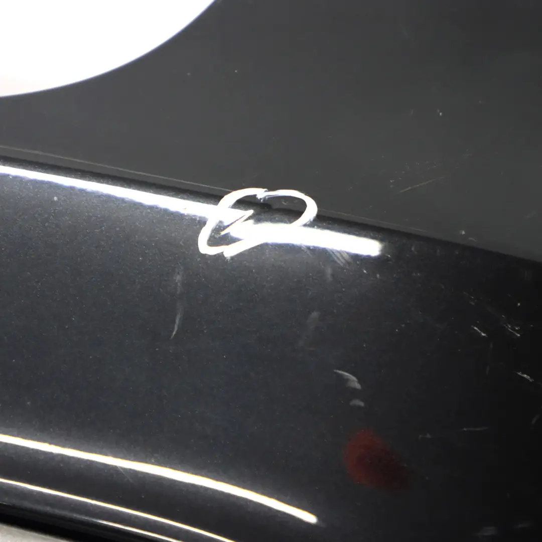 BMW E87 LCI Bumper Rear M Sport E81 Trim Panel Covering Black Sapphire - 475 - SKU 0034802-BS3 - Part number 0034802