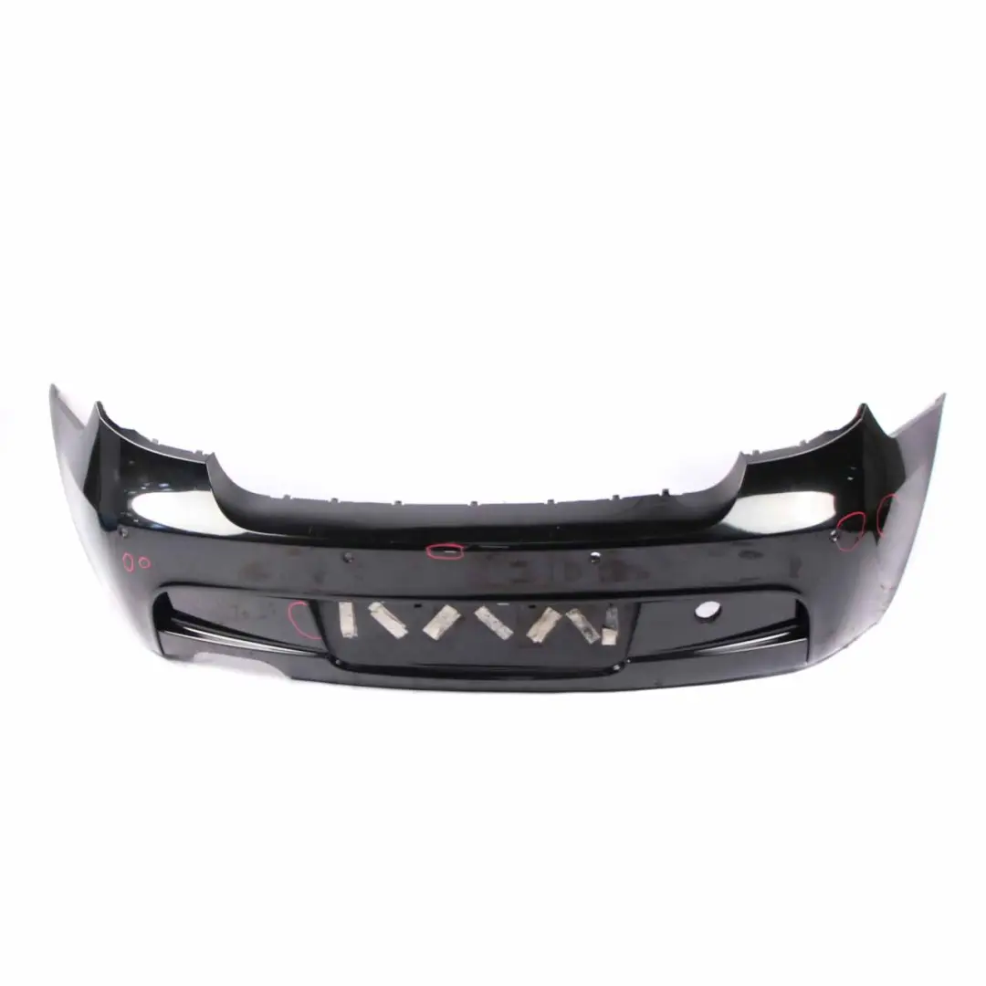 BMW E81 E87 LCI Zderzak tylny tył M-PAKIET Czarny - SKU 0034802-BS4 - Numer Części 0034802