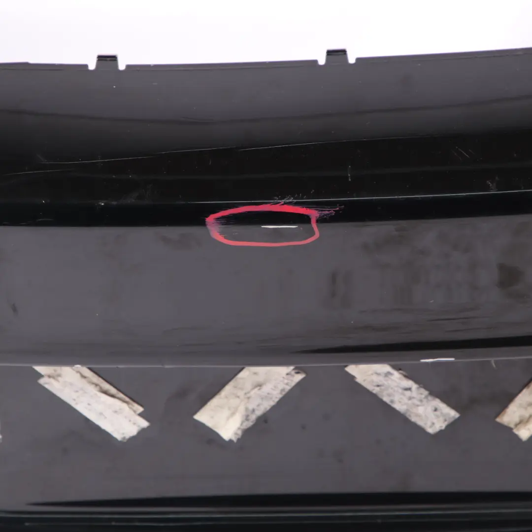 BMW E81 E87 LCI M Sport Rear Bumper Trim Panel Black Sapphire - 475 - SKU 0034802-BS4 - Part number 0034802