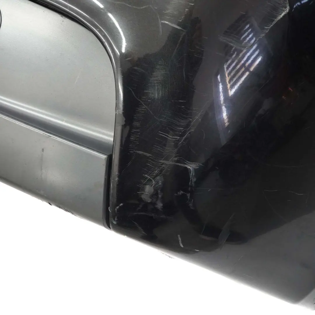 BMW E81 E87 LCI M Sport Rear Bumper Trim Panel Black Sapphire Metallic - 475 - SKU 0034802-BS5 - Part number 0034802