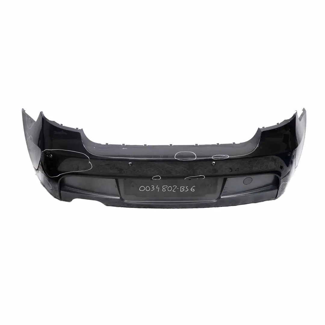 BMW E87 LCI Zderzak Tylny M-Pakiet Black Sapphire - SKU 0034802-BS6 - Numer Części 0034802