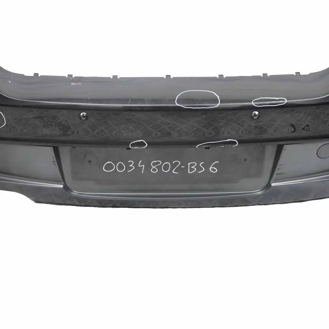 Bumper BMW E81 E87 LCI M Sport Trim Panel Black Sapphire Metallic - 475 to Rear with Part number 0034802 Rear Bumper BMW E81 E87 LCI M Sport Trim Panel Black Sapphire Metallic - 475 - SKU 0034802-BS6 - Part number 0034802