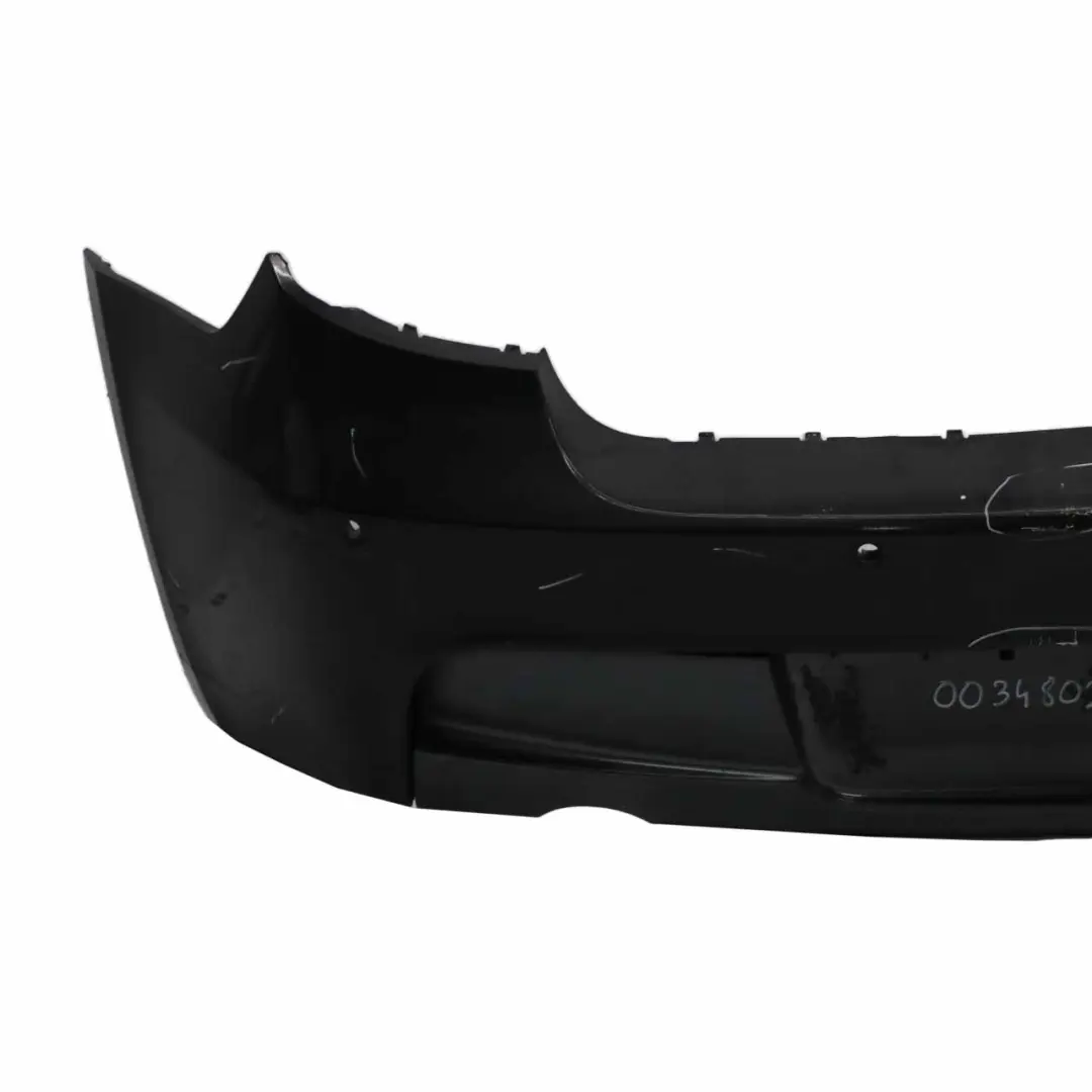 Bumper BMW E81 E87 LCI M Sport Trim Panel Black Sapphire Metallic - 475 to Rear with Part number 0034802 Rear Bumper BMW E81 E87 LCI M Sport Trim Panel Black Sapphire Metallic - 475 - SKU 0034802-BS7 - Part number 0034802