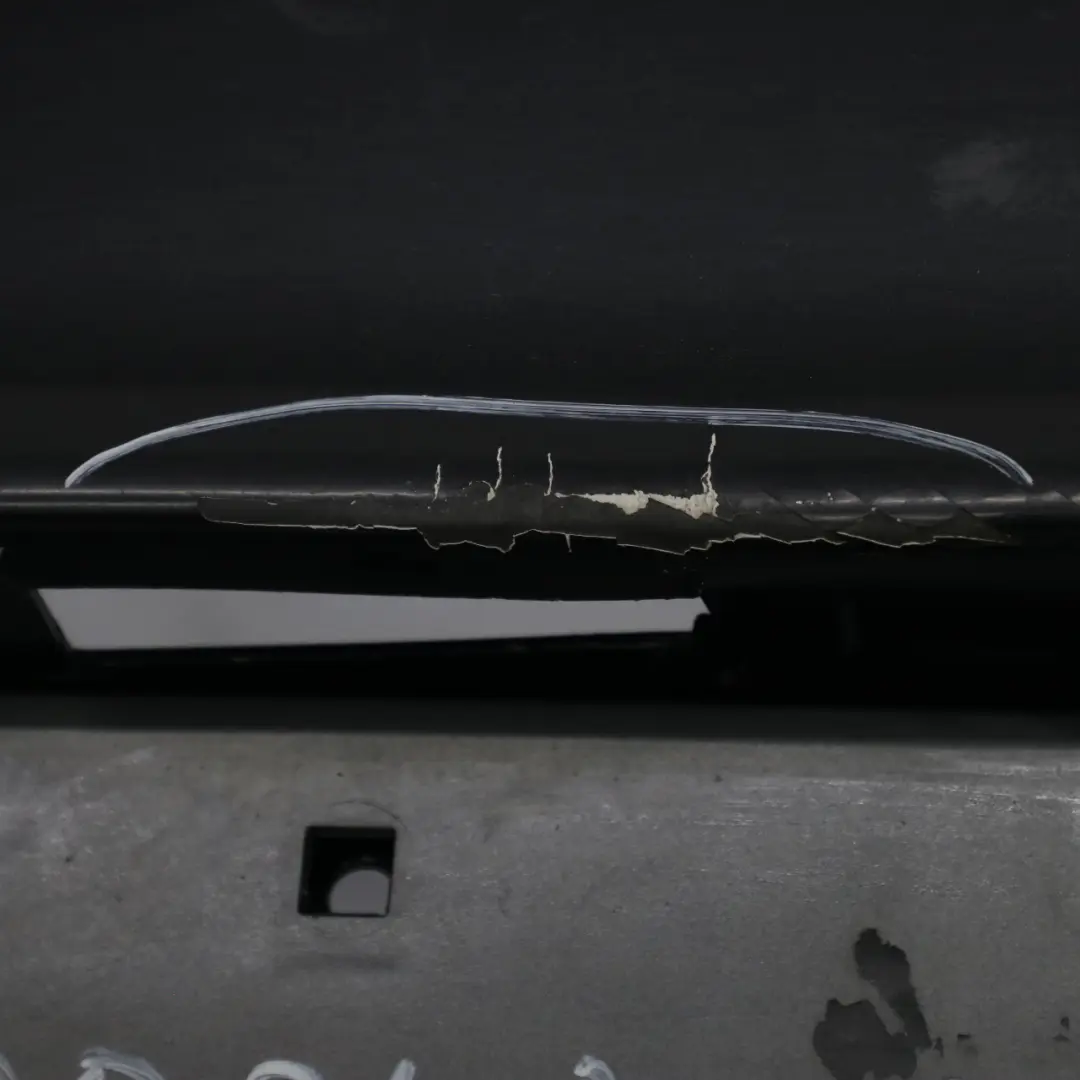 Bumper BMW E81 E87 LCI M Sport Trim Panel Black Sapphire Metallic - 475 to Rear with Part number 0034802 Rear Bumper BMW E81 E87 LCI M Sport Trim Panel Black Sapphire Metallic - 475 - SKU 0034802-BS7 - Part number 0034802