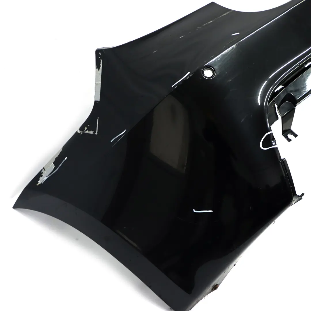 Bumper BMW E81 E87 LCI M Sport Rear Trim Panel Black Sapphire - 475 to Rear with Part number 0034802 Rear Bumper BMW E81 E87 LCI M Sport Rear Trim Panel Black Sapphire - 475 - SKU 0034802-BS8 - Part number 0034802