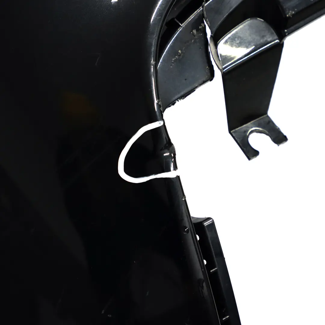 Bumper BMW E81 E87 LCI M Sport Rear Trim Panel Black Sapphire - 475 to Rear with Part number 0034802 Rear Bumper BMW E81 E87 LCI M Sport Rear Trim Panel Black Sapphire - 475 - SKU 0034802-BS8 - Part number 0034802