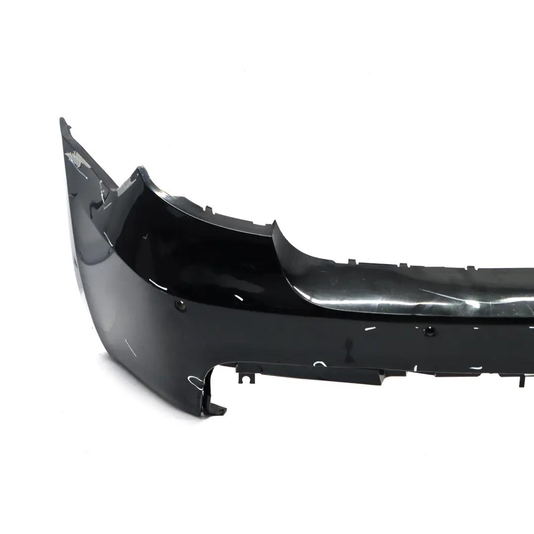 Bumper BMW E81 E87 LCI M Sport Rear Trim Panel Black Sapphire - 475 to Rear with Part number 0034802 Rear Bumper BMW E81 E87 LCI M Sport Rear Trim Panel Black Sapphire - 475 - SKU 0034802-BS8 - Part number 0034802