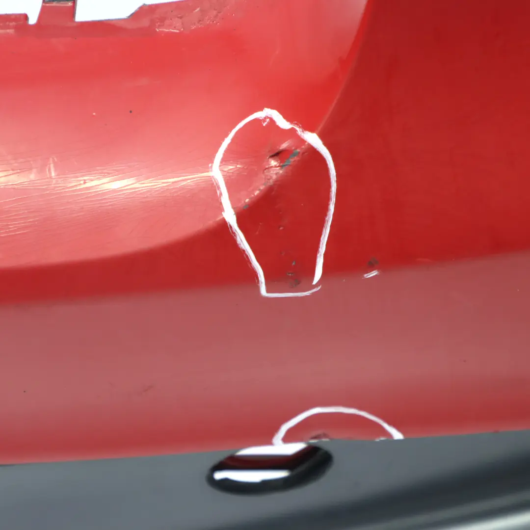 Bumper BMW E81 E87 LCI M Sport Trim Panel PDC Karmesinrot Red - A61 to Rear with Part number 0034802 Rear Bumper BMW E81 E87 LCI M Sport Trim Panel PDC Karmesinrot Red - A61 - SKU 0034802-KAR - Part number 0034802