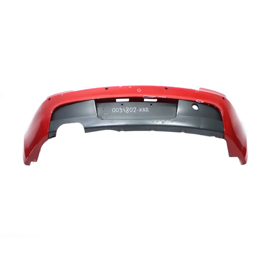 Rear Bumper BMW E81 E87 LCI M Sport Trim Panel PDC Karmesinrot Red - A61 - SKU 0034802-KAR - Part number 0034802