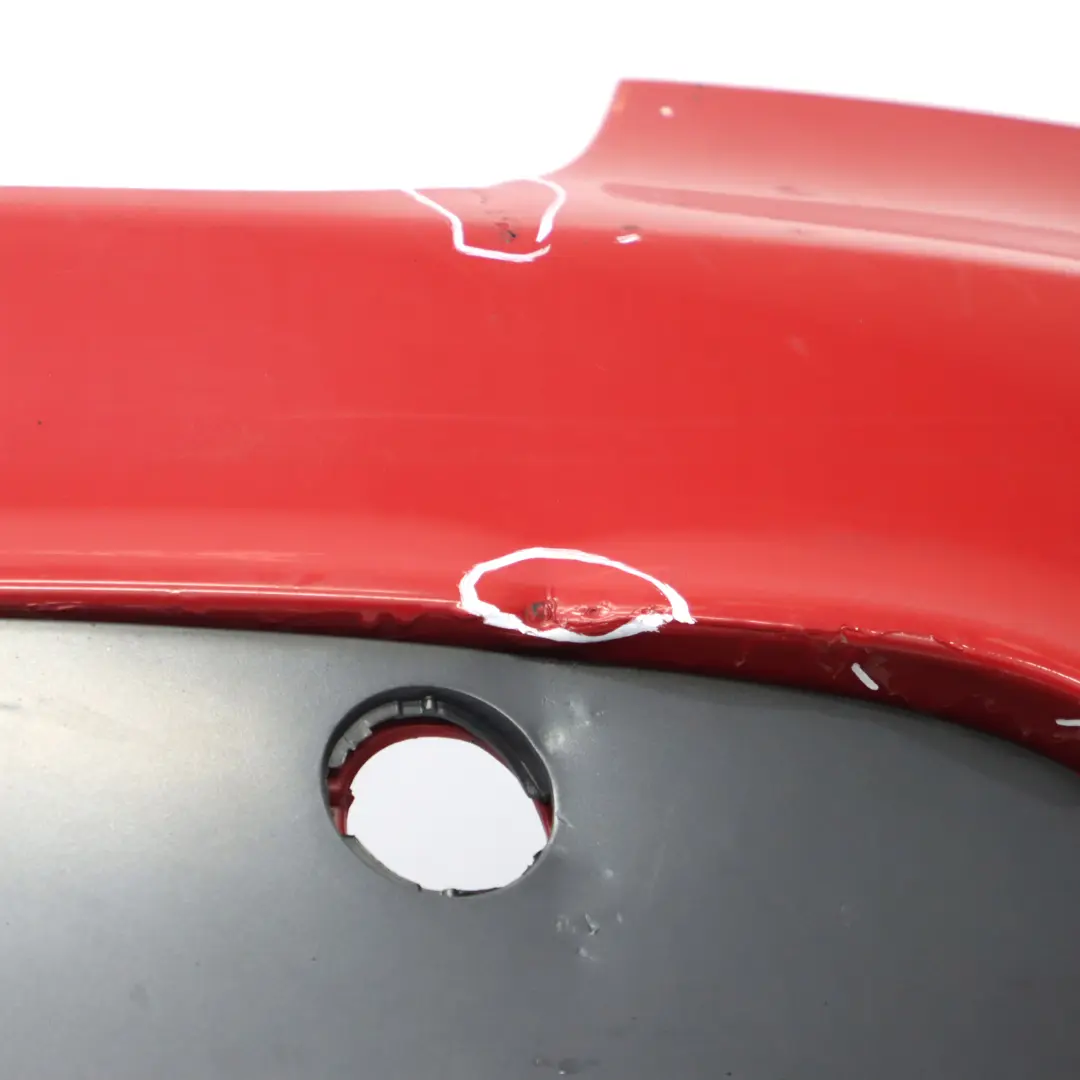 Bumper BMW E81 E87 LCI M Sport Trim Panel PDC Karmesinrot Red - A61 to Rear with Part number 0034802 Rear Bumper BMW E81 E87 LCI M Sport Trim Panel PDC Karmesinrot Red - A61 - SKU 0034802-KAR - Part number 0034802