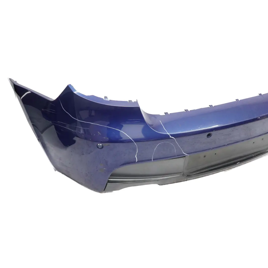 BMW 1 E81 E87 LCI 3 M Sport Rear Bumper Trim Panel PDC Le Mans Blau Blue 381 - SKU 0034802-LMB3 - Part number 0034802