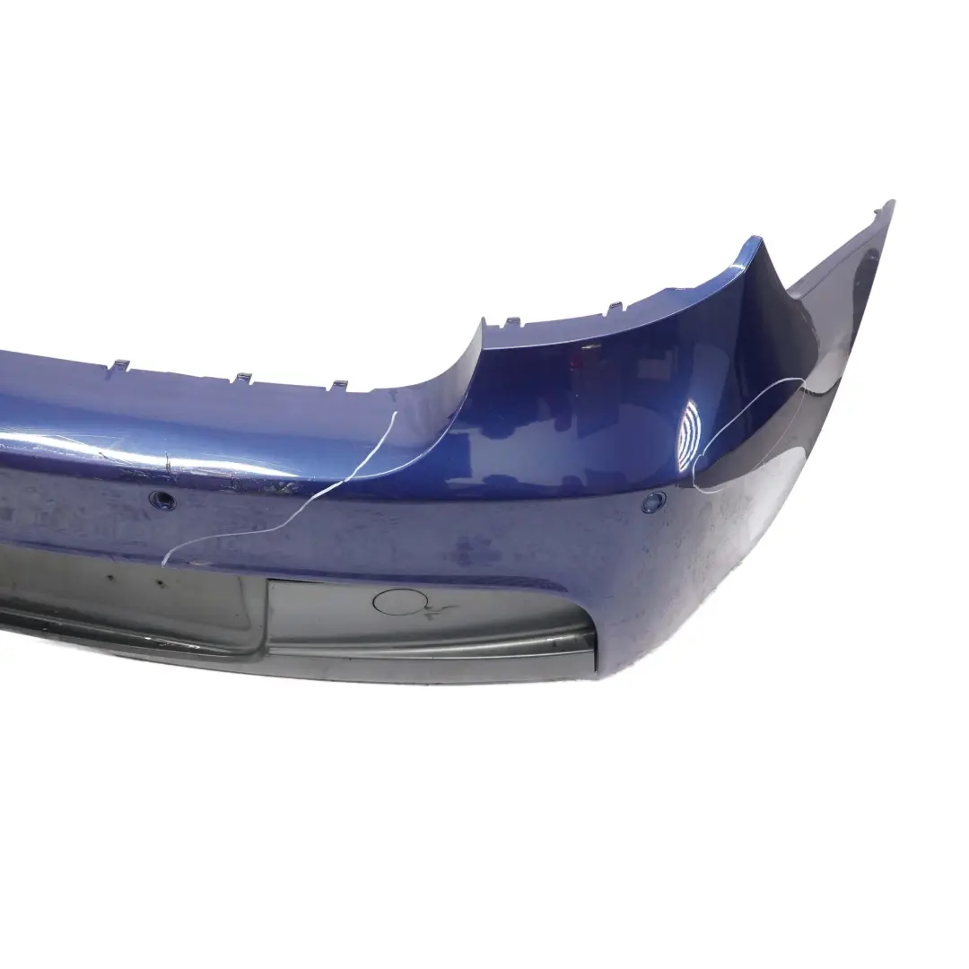 BMW 1 E81 E87 LCI 3 M Sport Rear Bumper Trim Panel PDC Le Mans Blau Blue 381 - SKU 0034802-LMB3 - Part number 0034802